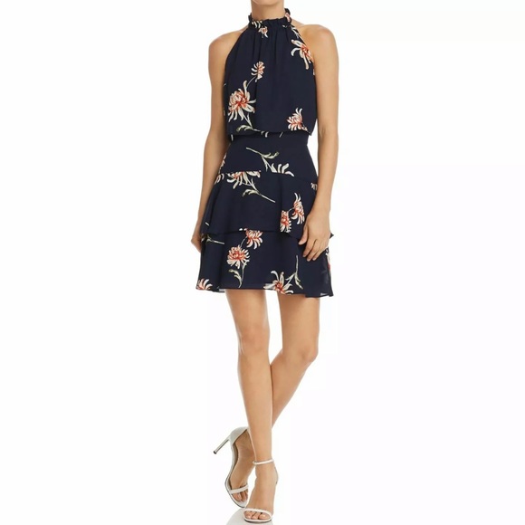 BB Dakota Dresses & Skirts - NWT BB Dakota Navy Halter Garden Dress